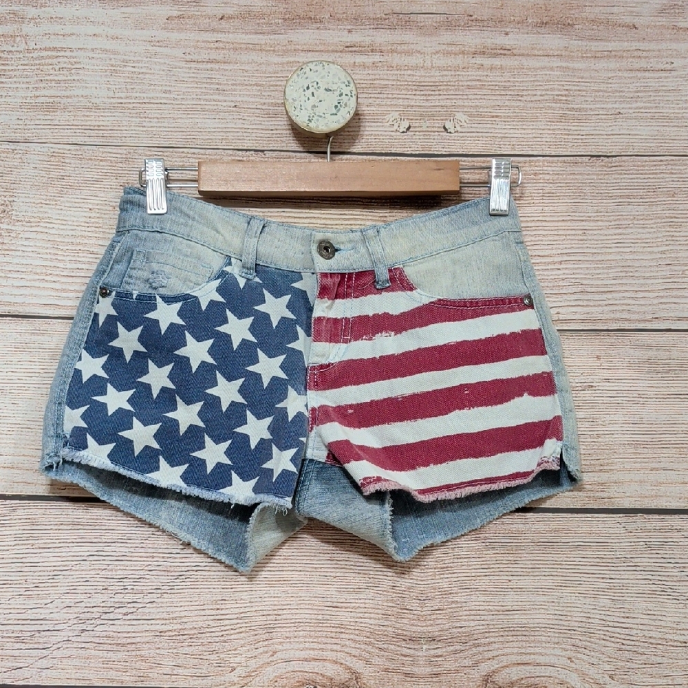 Arizona Jean Company Patriotic Denim Shorts